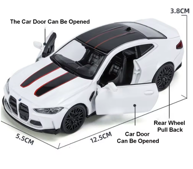 BMW M4 CSL Alloy Toys